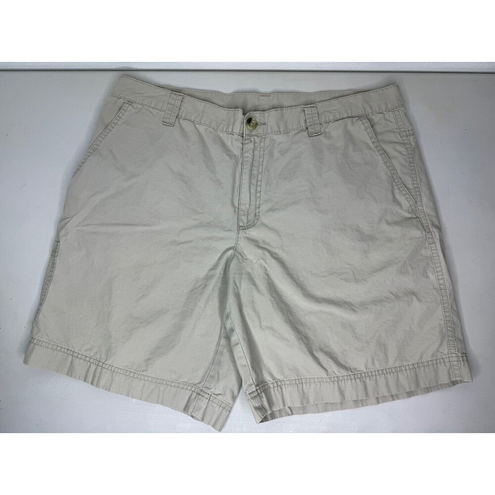 Columbia Shorts Tan Khaki Hiking Camping Cargo Pocket Sportswear Mens Size 38